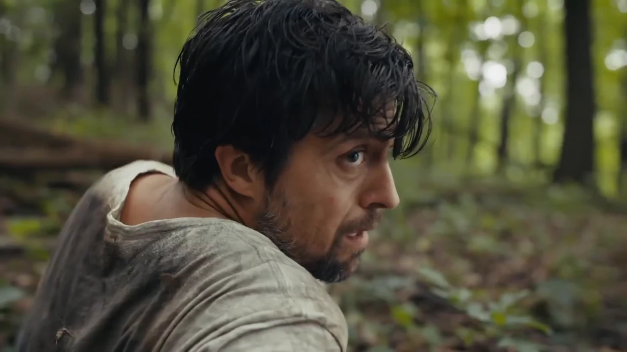 Eric in the forest, from Strung